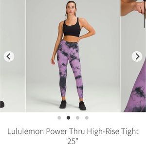Lululemon Power Thru High-Rise Tight 25"